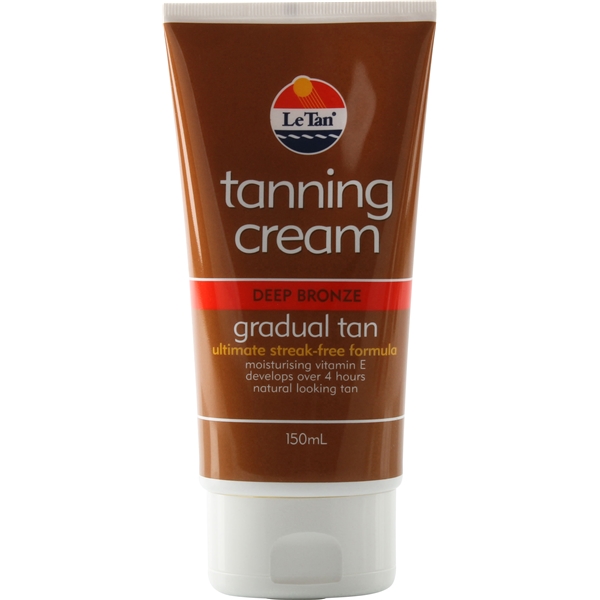 Tanning Cream Deep Bronze Gradual Tan Brun uten sol