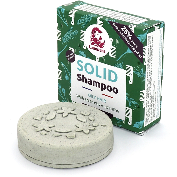 Lamazuna Solid Shampoo Oily Hair w Green Clay (Bilde 2 av 3)