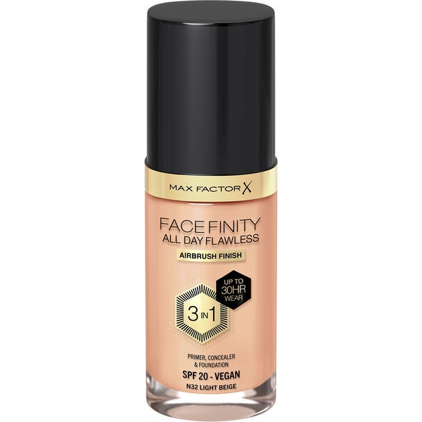 Facefinity All Day Flawless 3 in 1 Foundation (Bilde 1 av 6)