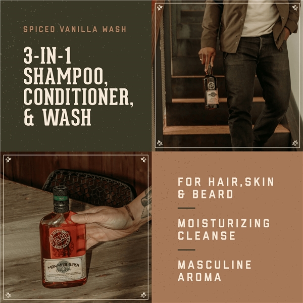18.21 Man Made Spiced Vanilla Man Made Wash (Bilde 2 av 4)