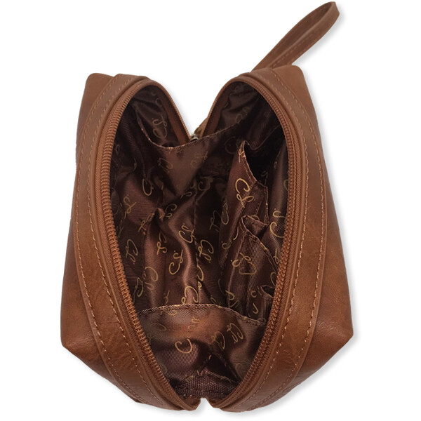 Brown Zircon Casual Makeup Bag (Bilde 3 av 7)