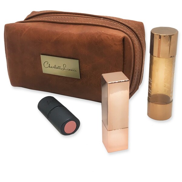 Brown Zircon Casual Makeup Bag (Bilde 4 av 7)