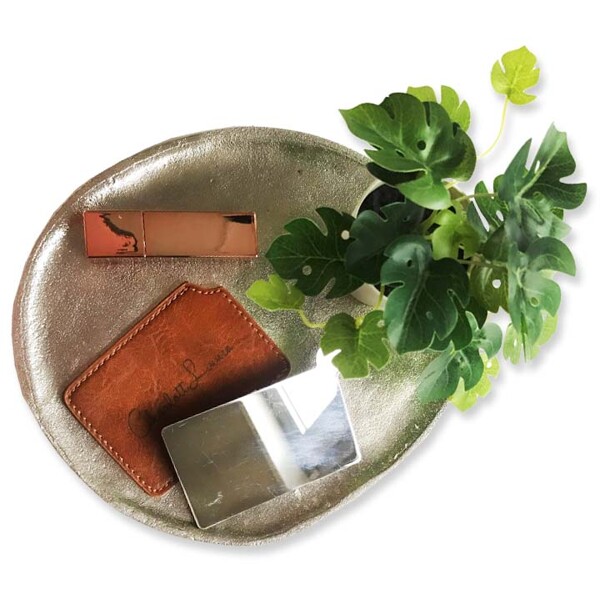 Brown Beryl Pocket Mirror (Bilde 3 av 6)