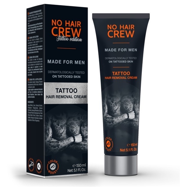 No Hair Crew Tattoo Hair Removal Cream