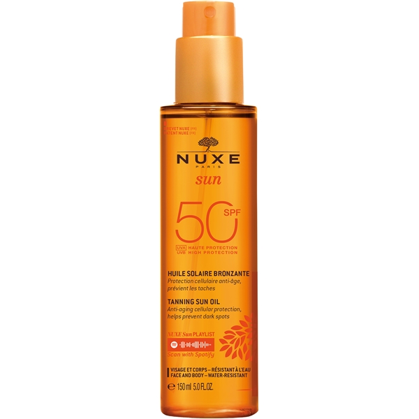 Nuxe Tanning Sun Oil SPF 50 (Bilde 1 av 9)