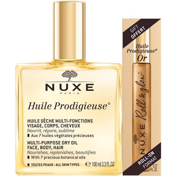 Nuxe Huile Prodigieuse Dry Oil & Roll On (Bilde 1 av 2)