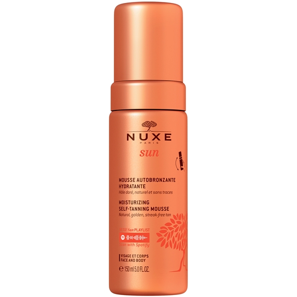 NUXE Sun Moisturizing Self Tanning Mousse (Bilde 1 av 8)