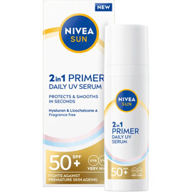 Nivea Sun 2in1 Primer Daily UV Serum Spf 50+ 30 ml