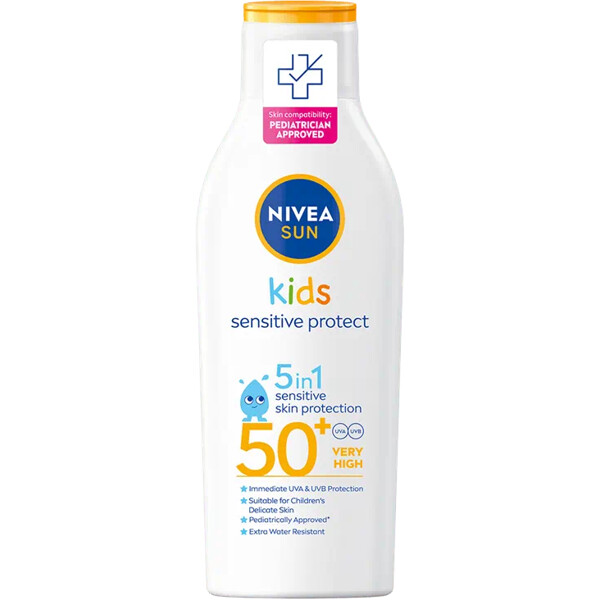 Nivea Sun Kids Sensitive Lotion Spf 50+ (Bilde 1 av 4)