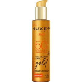 Nuxe Sun Spf 50 Sun Oil Gold - Face Body 150 ml