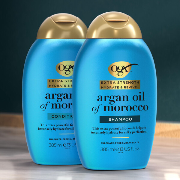 Ogx Extra Strength Argan Oil Shampoo (Bilde 2 av 3)
