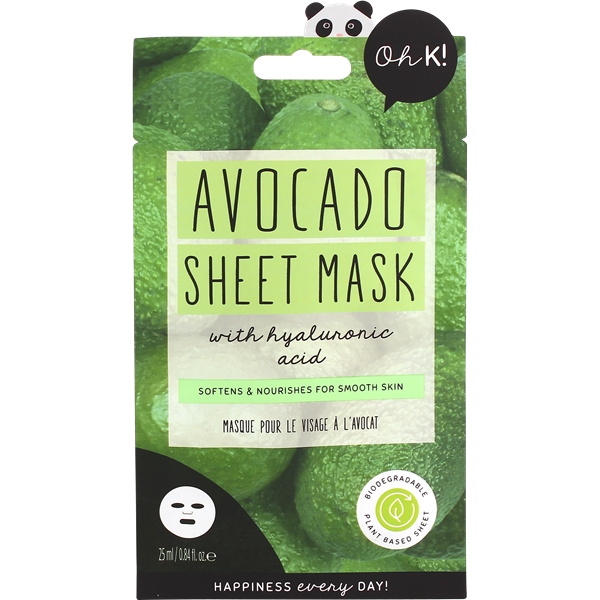 Oh K! Avocado Sheet Mask (Bilde 1 av 2)