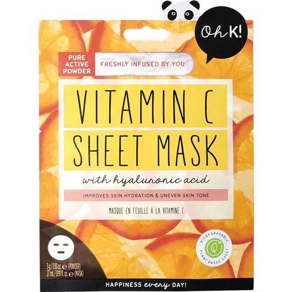 Oh K! Vitamin C Sheet Mask (Bilde 1 av 2)