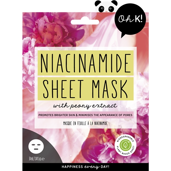 Oh K! Niacinamide Sheet Mask (Bilde 1 av 2)