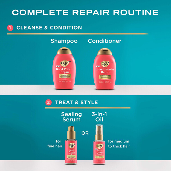 OGX Bond Protein Repair Sealing Serum (Bilde 5 av 5)