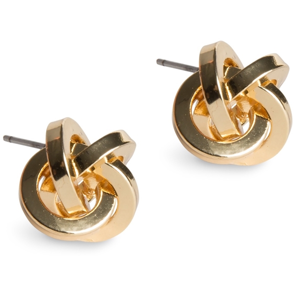 PEARLS FOR GIRLS Knot Earring Gold (Bilde 1 av 3)