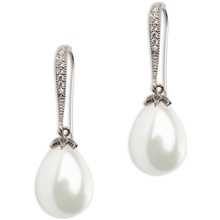 1 set - PEARLS FOR GIRLS Queeny Earring White