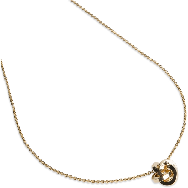 PEARLS FOR GIRLS Knot Necklace Gold (Bilde 1 av 2)