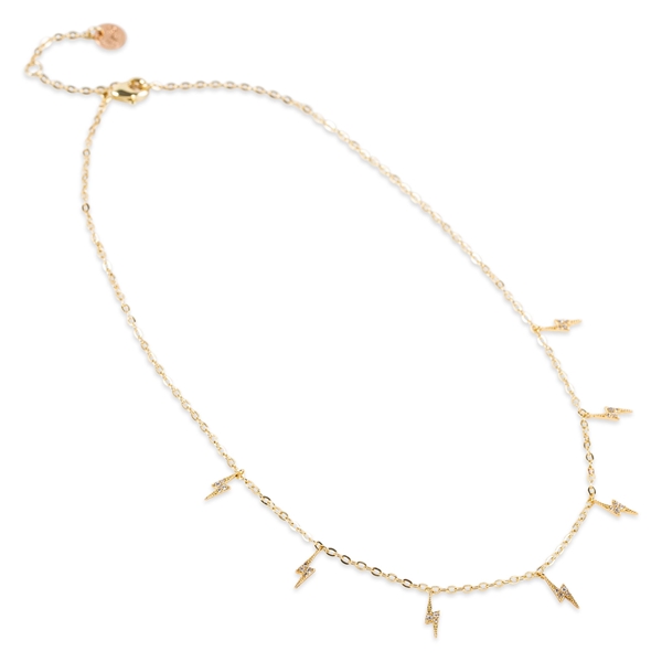 84040-07 BLUSH Lightning Necklace (Bilde 1 av 2)