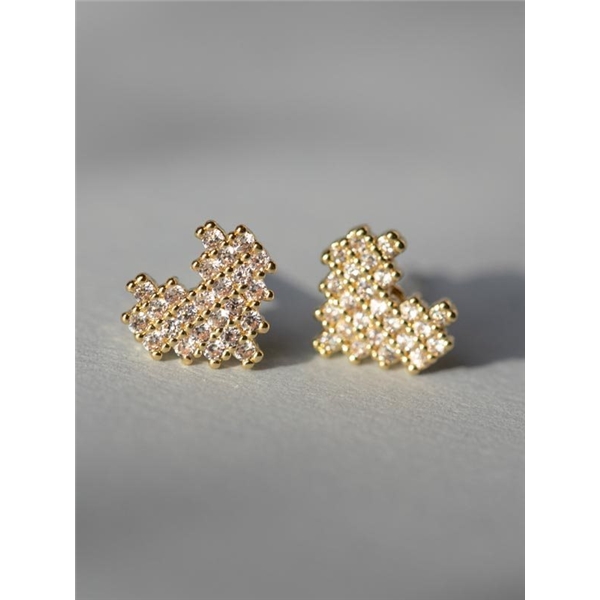 96347-07 Love Heart Earrings (Bilde 3 av 3)