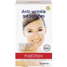 8 stk/pakke - Purederm Anti Wrinkle Gel Patches