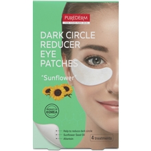 8 stk/pakke - Purederm Dark Circle Reducer Eye Patches Sunflower
