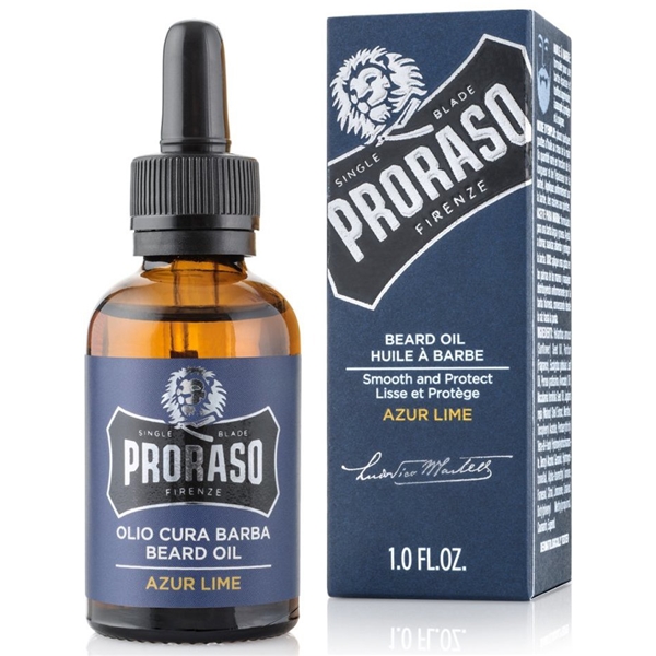 Proraso Beard Oil Azur & Lime (Bilde 1 av 2)