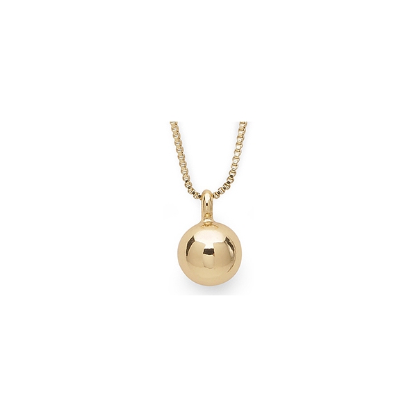 Poe Small Gold Necklace (Bilde 1 av 2)