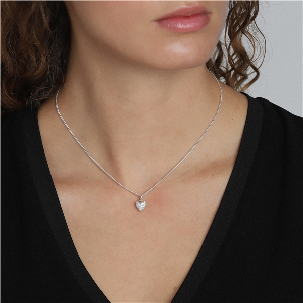 Eloise Crystal Heart Necklace (Bilde 2 av 2)