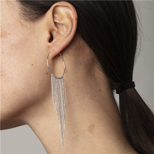 Frigg Earrings Silver Plated (Bilde 2 av 2)