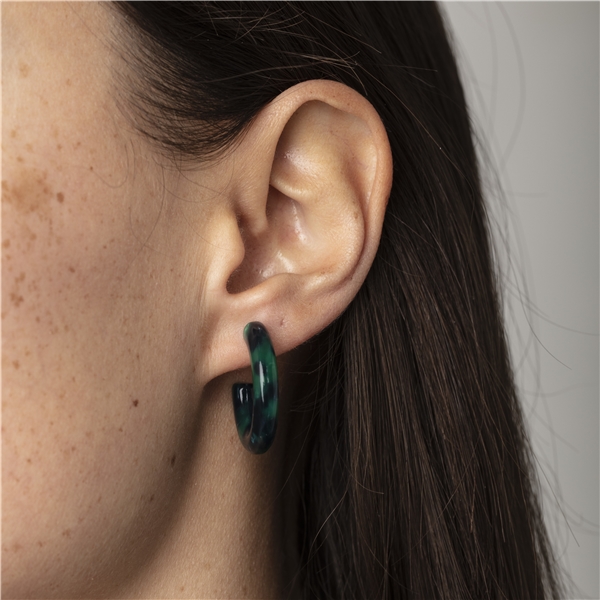 Sue Earrings Green (Bilde 2 av 2)