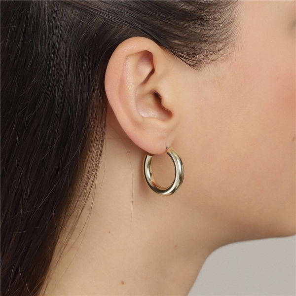 Maddie Gold Plated Earrings (Bilde 2 av 2)