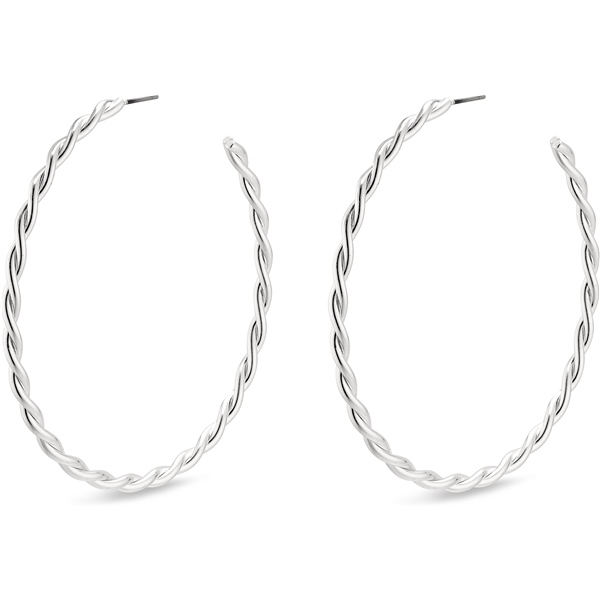 Naja Large Creole Earrings (Bilde 1 av 2)