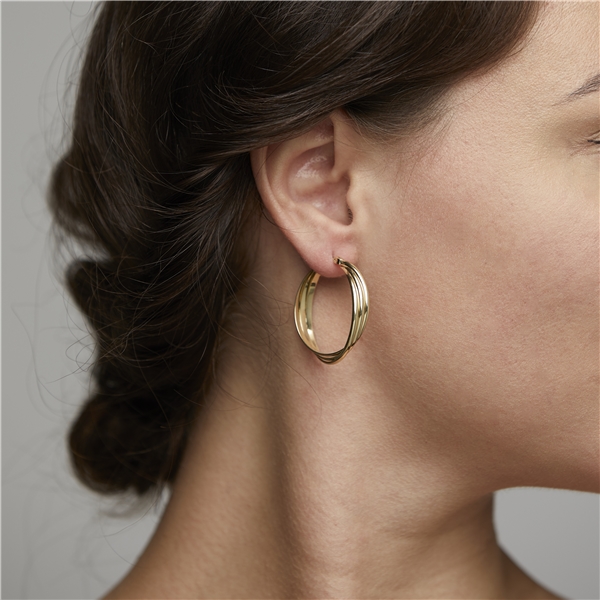 Jenifer Earrings Gold Plated (Bilde 2 av 2)
