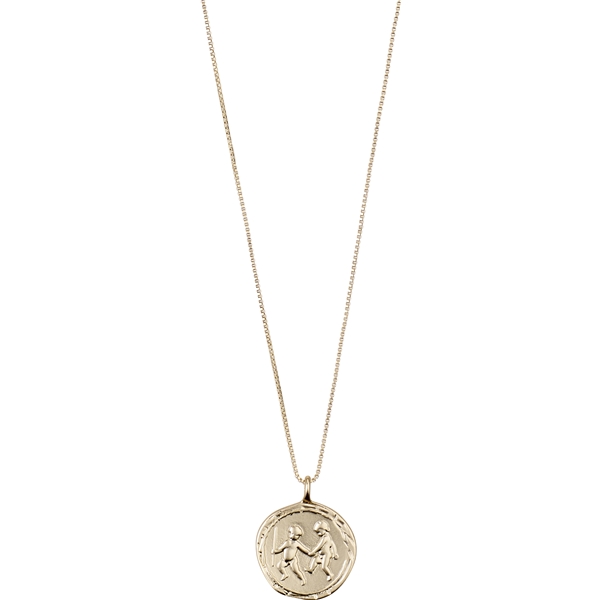 51203-2051 Gemini Zodiac Sign Necklace (Bilde 2 av 4)