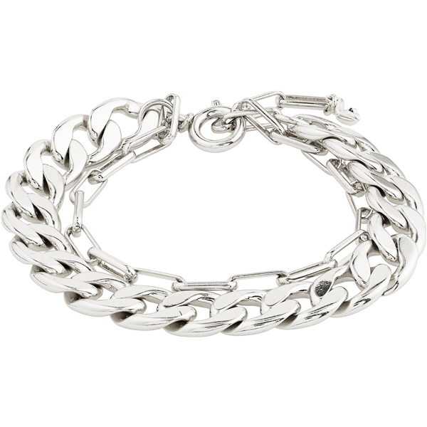 10211-6002 Compass Silver Plated Bracelet (Bilde 1 av 2)