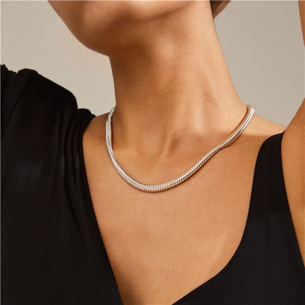 14214-6011 Belief Chunky Snake Chain Necklace (Bilde 5 av 7)