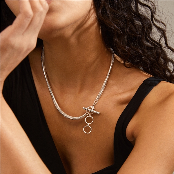 14214-6011 Belief Chunky Snake Chain Necklace (Bilde 6 av 7)