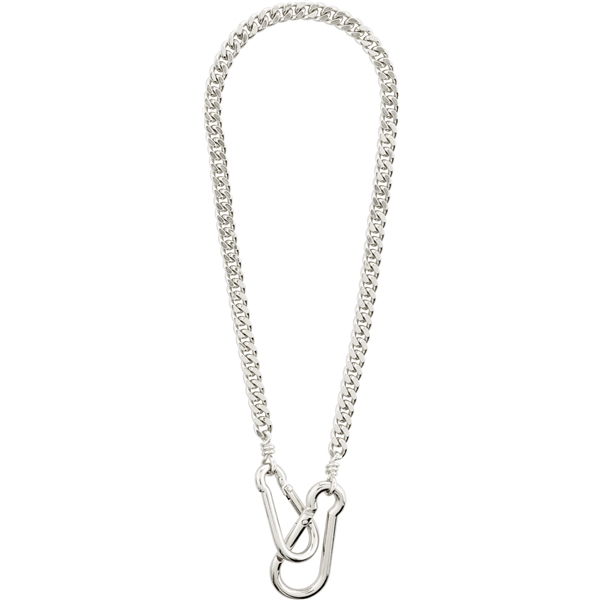 11221-6001 HOPEFUL Carabiner Curb Chain Necklace (Bilde 2 av 4)