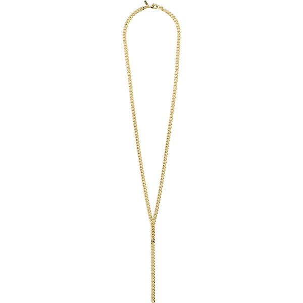 12221-2011 COURAGEOUS Curb Chain Y Necklace (Bilde 2 av 4)