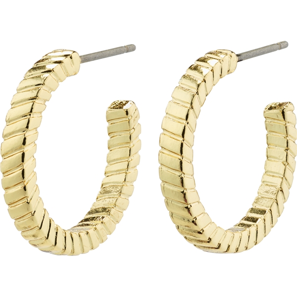 13221-2003 ECSTATIC Square Snake Chain Earrings (Bilde 1 av 2)