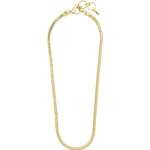 13221-2021 ECSTATIC Square Snake Chain Necklace (Bilde 2 av 3)