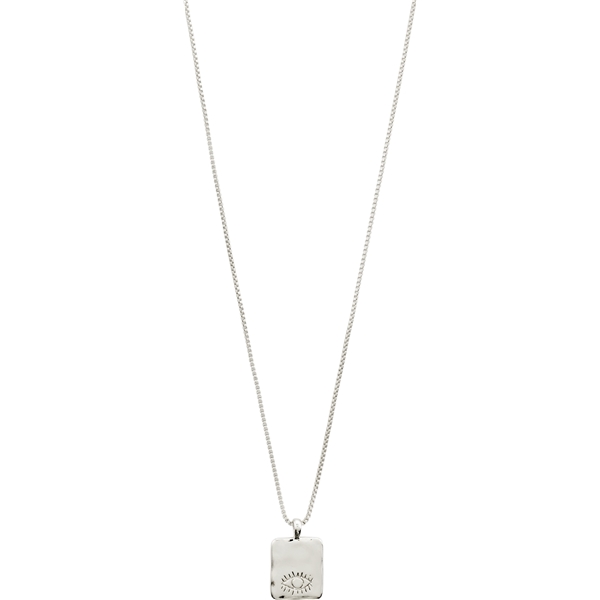 14221-6001 THANKFUL Square Pendant Necklace (Bilde 1 av 3)