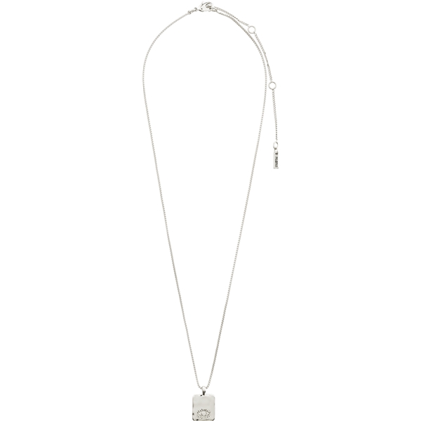 14221-6001 THANKFUL Square Pendant Necklace (Bilde 2 av 3)