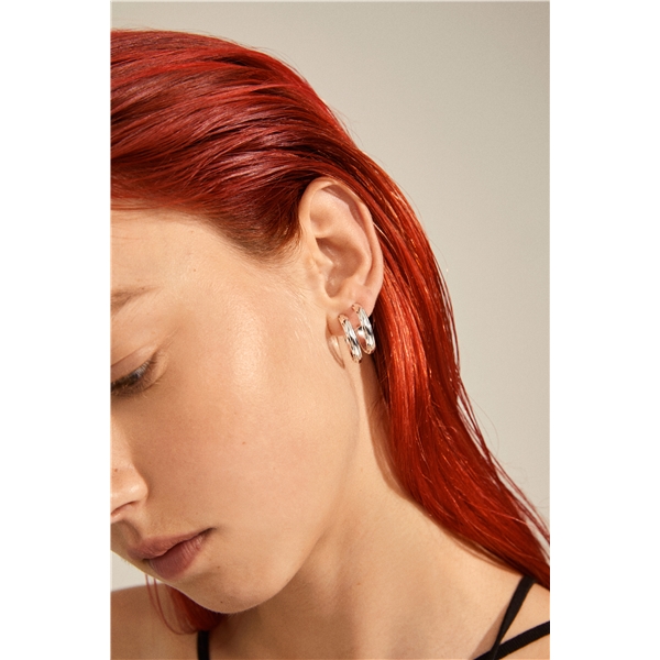 26221-6003 AMINA Medium Hoop Earrings (Bilde 2 av 2)