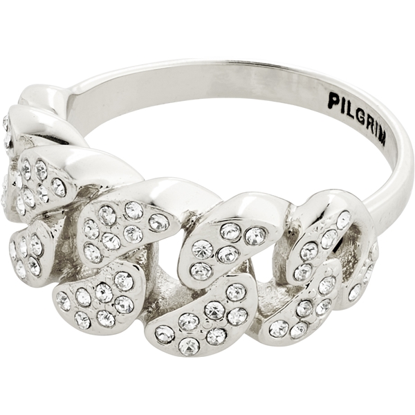 26221-6014 MAGDALENE Crystal Curb Chain Ring (Bilde 1 av 2)