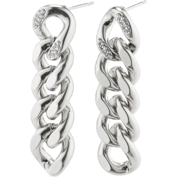 27221-6023 CECILIA Crystal Curb Chain Earrings (Bilde 1 av 2)