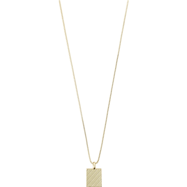 14222-2001 BLOSSOM Recycled Square Necklace (Bilde 1 av 4)