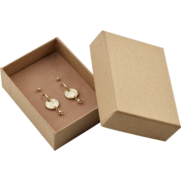 76223-2001 MSF Coin Hoops & Earstuds - Gift Set (Bilde 1 av 5)