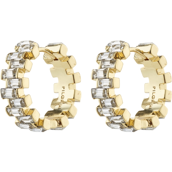 13231-2023 CREATE Crystal Hoop Earrings (Bilde 1 av 5)